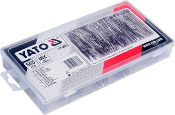 Набор прямых булавок Yato YT-06873 555 шт, микс