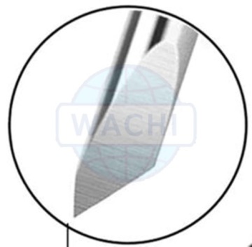 Ножи Roland с лезвиями 45 градусов, набор 5 шт.