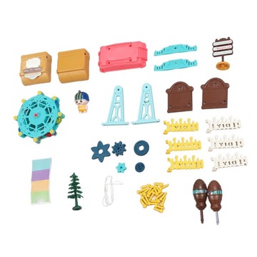 Малыш собрал демона-гайку колеса обозрения