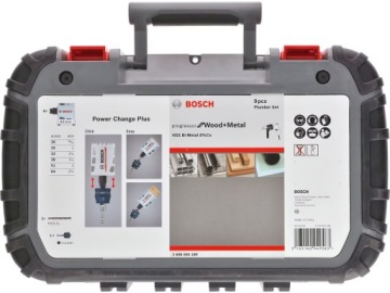 Bosch Progressor универсальный набор пил для отверстий 20-64 мм 9 эл. 2608594189