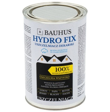 Uszczelniacz Dekarski Bauhus Hydrofix 1L Masa Uszczelniająca Woda Stop