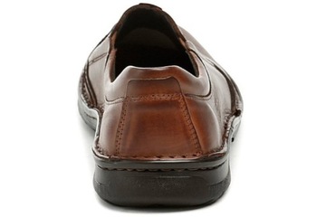 Мужские мокасины кожаные туфли POLISH WIDE 43