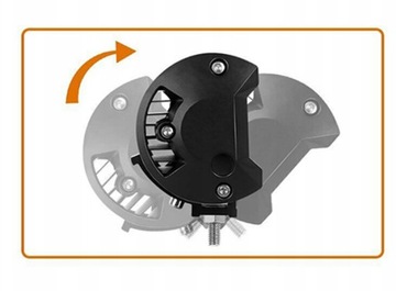 СВЕТОДИОДНАЯ ГАЛОГЕННАЯ РАБОЧАЯ ЛАМПА 120ВТ 10/12/24/30В