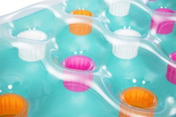 Синий надувной матрас BESTWAY 188x71см