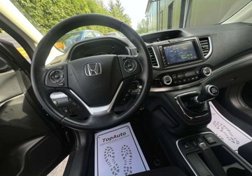 Honda CR-V IV SUV Facelifting 1.6 i-DTEC 120KM 2015 Honda CR-V 1.6 DTEC manual gwarancja BEZWYPADKOWA zarejestrowana film, zdjęcie 26