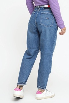 Spodnie damskie jeansowe mom fit TOMMY JEANS luźne modne W29