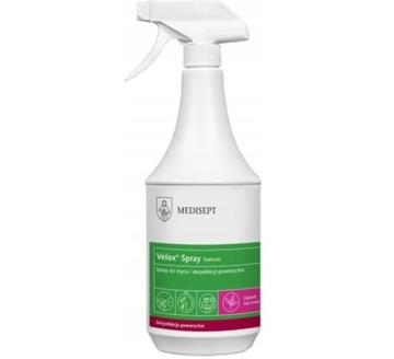 VELOX Spray 1L Tea Tonic Płyn do Dezynfekcji Powierzchni ze Spryskiwaczem