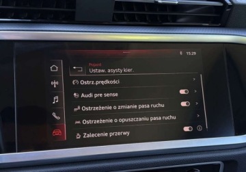 Audi Q3 II SUV 1.5 35 TFSI 150KM 2019 Audi Q3 35 TFSI 150KMSIDE-ASSISTnavi S-TRONIC bezwypadkowa GWARANCJA, zdjęcie 26