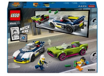 LEGO City Pościg radiowozu za muscle carem 60415 ZESTAW KLOCKÓW NA PREZENT