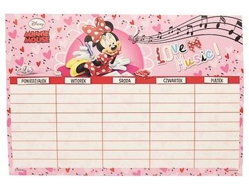 PLAN LEKCJI DISNEY MINNIE