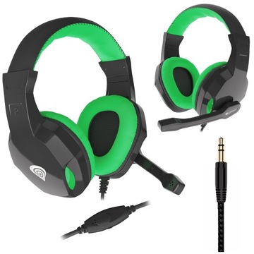 HEADSET GRACZA SŁUCHAWKI Z MIKROFONEM KONSOLA XBOX