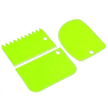 3Pcs Cream Dough Cake Cutter Slicer Spatula For Cake Cream Scraper Pasty