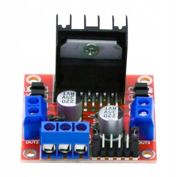 МОДУЛЬ КОНТРОЛЛЕРА ШАГОВОГО ДВИГАТЕЛЯ L298N, СОВМЕСТИМЫЙ С ARDUINO
