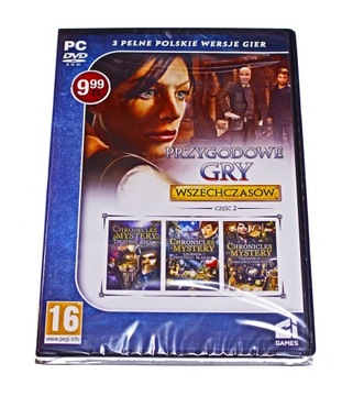 PRZYGODOWE GRY WSZECHCZASÓW CZĘŚĆ 2 NOWA FOLIA BOX PL PC