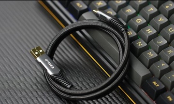 Кабель FiiO LA-TC1 USB-A — Type-C, длина 100 см, надлежащим образом экранированный