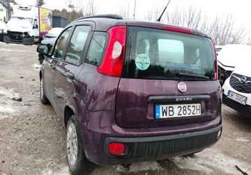 Fiat Panda II Hatchback 5d 1.2 69KM 2012 Fiat Panda I rej 2013r, 1.2 Benzyna. Lekko uszkodzony przod. Jezdzi. 1.2, zdjęcie 4