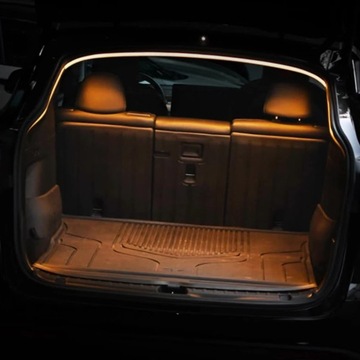 12V 5M Автомобильный багажник Атмосфера световая полоса 4 цвета Frunk LED IP65 Car Super