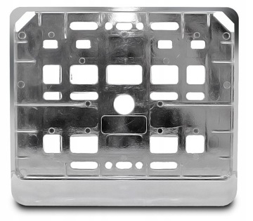 РАМКА НОМЕРНОГО ЗНАКА ДЛЯ МОТОЦИКЛА ХРОМИРОВАННАЯ ХРОМИРОВАННЫЕ ЗНАКИ