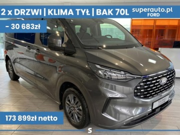Ford Tourneo Custom II  L1 2.0 EcoBlue 170 KM 170KM 2026 FORD Tourneo Custom 320 L2H1 Titanium A8 2.0 170KM