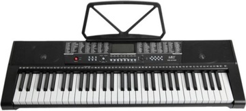 KEYBOARD ORGANY MK-2102 255 RYTMÓW 61 KLAWISZY LCD