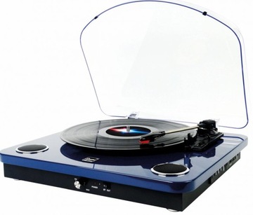 Gramofon HiFi DUAL RETRO AUX USB SD BLUETOOTH REC