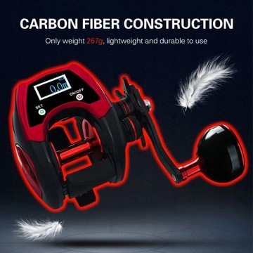 Правосторонняя катушка для морской рыбалки.