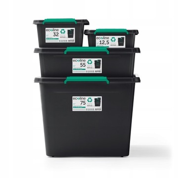 Pojemnik do piętrowania 25L pokrywa eco.line 1692