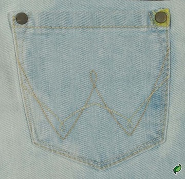 WRANGLER spodnie SLIM jeans low MOLLY _ W28 L34