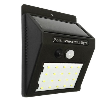 LAMPA KINKIET NA BALKON SOLARNY 20 LED MOCNA