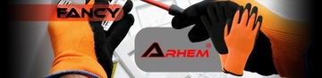 12 ПАР ПЕРЧАТОК ПРОЧНЫХ РАБОЧИХ ПЕРЧАТОК С ПОКРЫТИЕМ ARHEM FANCY 10-XL