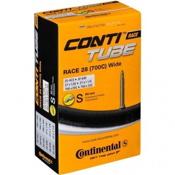 Dętka Continental RACE WIDE 28 presta 60mm 25-32