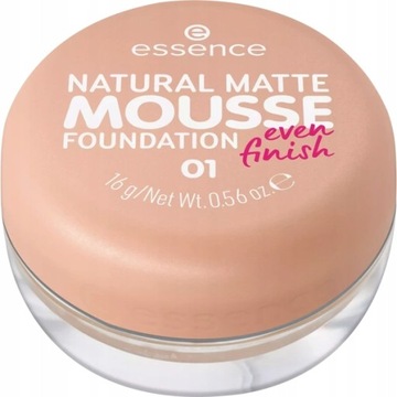 ESSENCE PODKŁAD NATUTAL MATTE MOUSSE 01