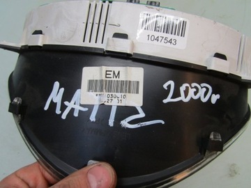 MATIZ 0.8 00R PŘÍSTROJOVÁ DESKA BUDÍKY