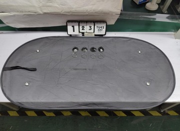 Солнцезащитная шторка ЗАДНЕГО ОКНА С присосками 100х50 см