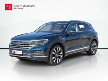 Volkswagen Touareg III SUV 3.0 V6 SCR TDI 286KM 2021 Volkswagen Touareg Elegance, Asystenci, Kamera 360, Pneumatyka, Softclose,