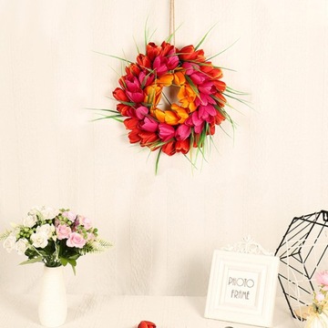 Студенческий венок из шелка ручной работы