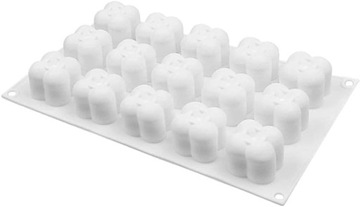 Forma foremka silikonowa do świec wosku Bubble mini bąbelkowa 15 szt.