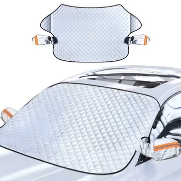 ПРОТИВОМОРОЗНЫЙ КОВрик, ПРОТИВОМОРОДА НА СТЕКЛО АВТОМОБИЛЯ, ОРАНЖЕВЫЙ