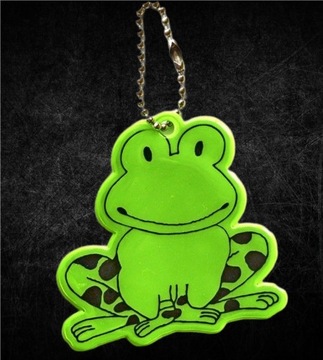 Светоотражающий кулон-гаджет Светоотражающий брелок-лягушка