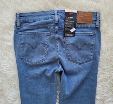 rurki LEVI'S 711 Skinny W27 L32 27x32 PREMIUM