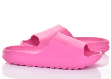 KLAPKI DAMSKIE GUMOWE LEKKIE SOLIDNE WYGODNE NA PLAŻE DO DOMU