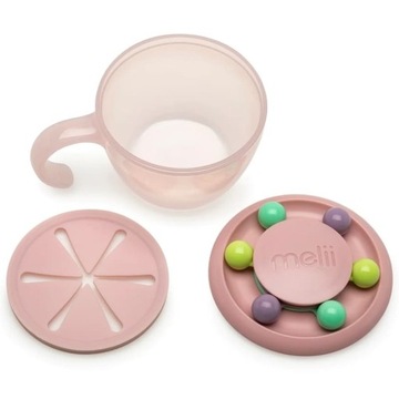Melii: Розовый сенсорный контейнер для закусок
