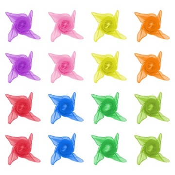 КВАДРАТНЫЙ ШАРФ ШЕЛКОВЫЙ ШАРФ ТАНЦЕВАЛЬНЫЙ 16 ШТ.