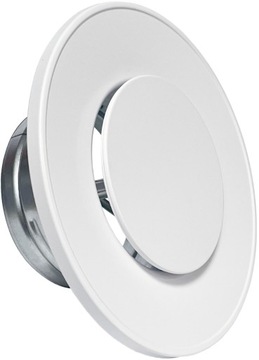 Приточно-вытяжной диффузор круглый Darco WK-ASV125-ML.B белый