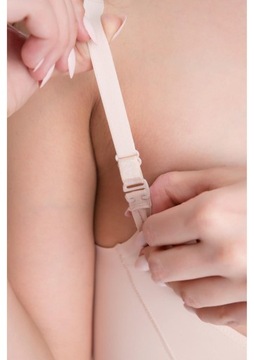 Утягивающее боди под грудь с сеткой 119 XL