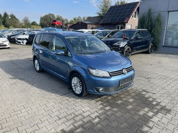 Volkswagen Touran II 2.0 TDI 140KM 2015 Volkswagen Touran Klimatronik Podgrzewanie Parktro, zdjęcie 4