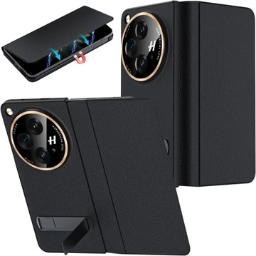 Etui kompatybilne z OnePlus Open Case, [podpórka] [zamknięcie magnetyczne]