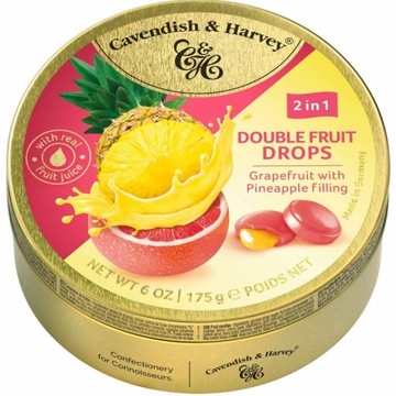 Landrynki Cavendish & Harvey Double Fruit Drop