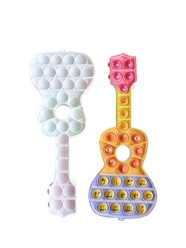 ИГРУШКА АНТИСТРЕСС POP IT ГИТАРА РАЗНЫХ ЦВЕТОВ