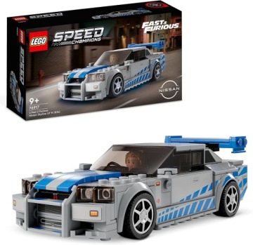LEGO Speed ​​​​Champions Nissan Skyline GT-R R34 76917 БЛОКИ GTR Fast Furious